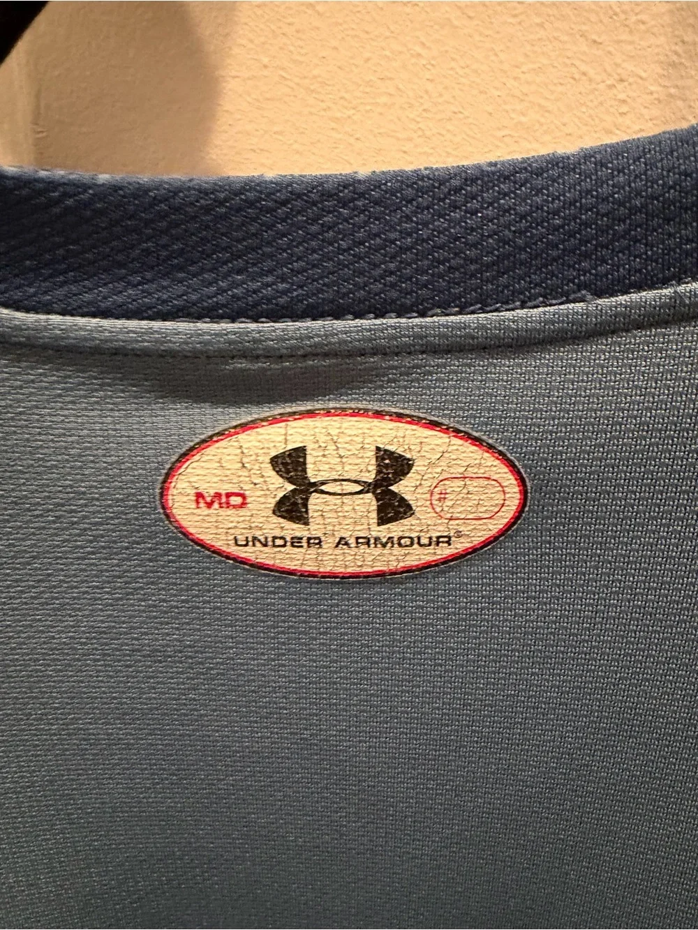 Under Armour blue long sleeve shirt